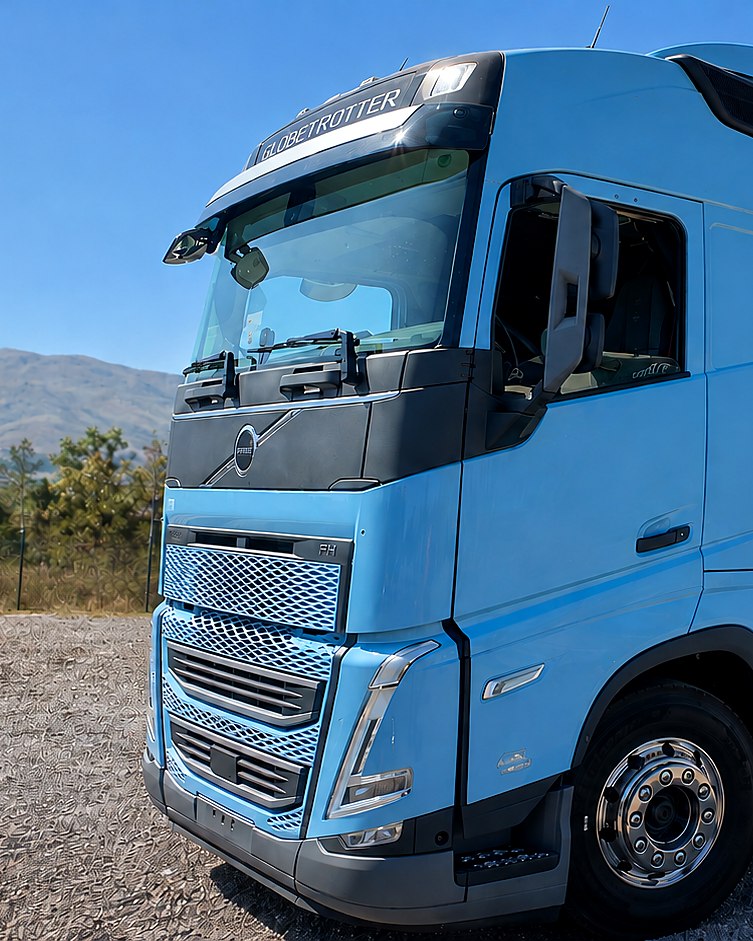 Equipo Volvo a gas natural licuado de Transporte JJC